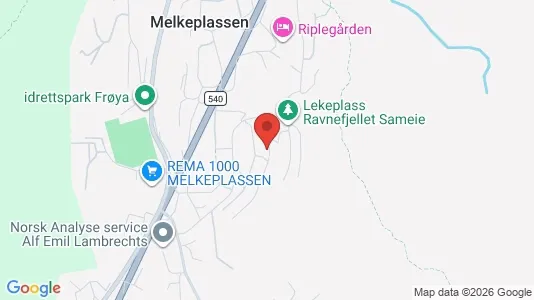 Apartments for rent i Bergen Fyllingsdalen - kort over placeringen