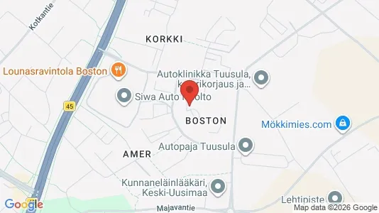 Apartments for rent i Tuusula - kort over placeringen