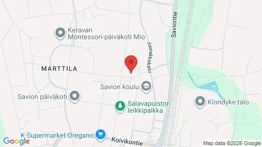 Apartments for rent i Kerava - kort over placeringen