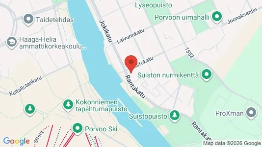 Apartments for rent i Porvoo - kort over placeringen