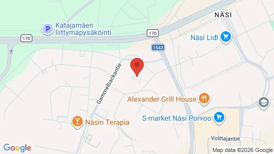 Apartments for rent i Porvoo - kort over placeringen