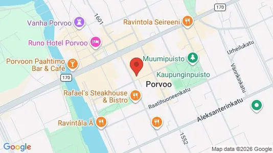 Apartments for rent i Porvoo - kort over placeringen