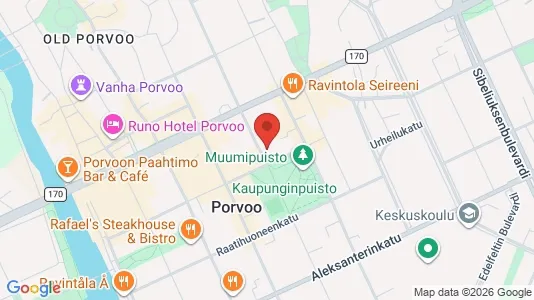 Apartments for rent i Porvoo - kort over placeringen