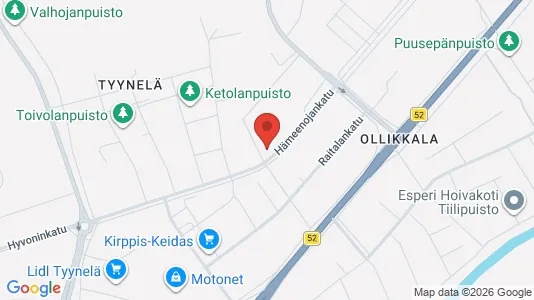 Apartments for rent i Salo - kort over placeringen