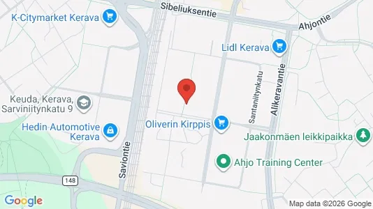 Apartments for rent i Kerava - kort over placeringen