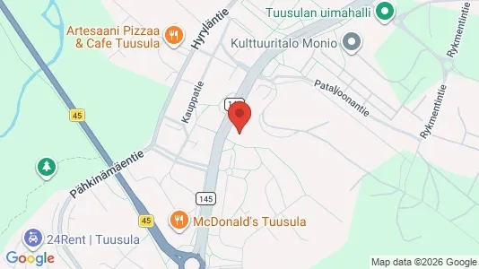 Apartments for rent i Tuusula - kort over placeringen