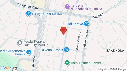 Apartments for rent i Kerava - kort over placeringen