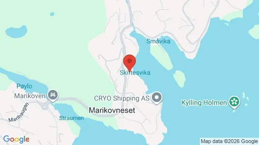 Apartments for rent i Askøy - kort over placeringen