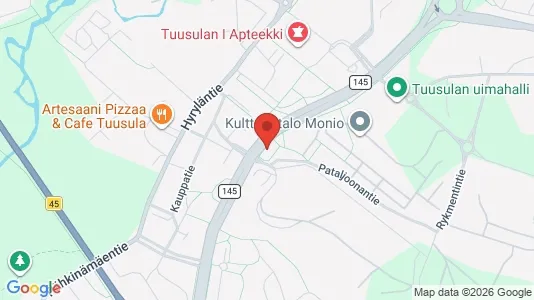 Apartments for rent i Tuusula - kort over placeringen