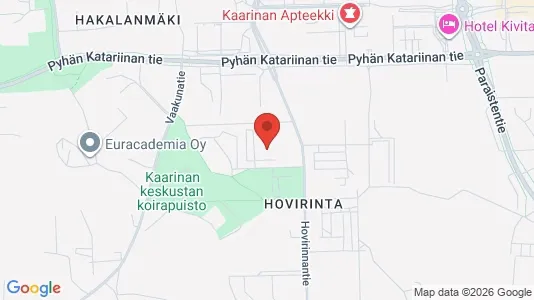 Apartments for rent i Kaarina - kort over placeringen