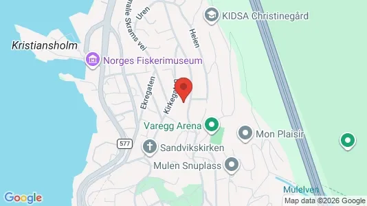 Apartments for rent i Bergen Bergenhus - kort over placeringen