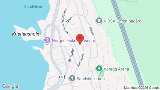 Apartments for rent i Bergen Bergenhus - kort over placeringen