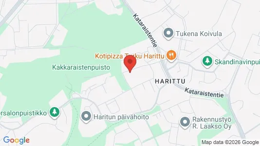 Apartments for rent i Turku - kort over placeringen