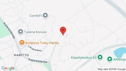 Apartments for rent i Turku - kort over placeringen
