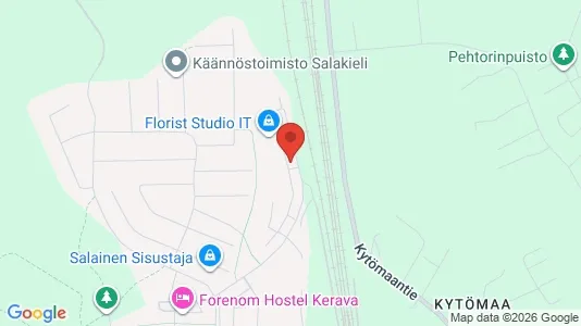 Apartments for rent i Kerava - kort over placeringen