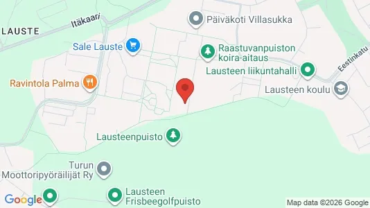 Apartments for rent i Turku - kort over placeringen