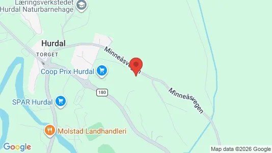 Apartments for rent i Hurdal - kort over placeringen