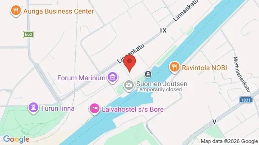 Apartments for rent i Turku - kort over placeringen