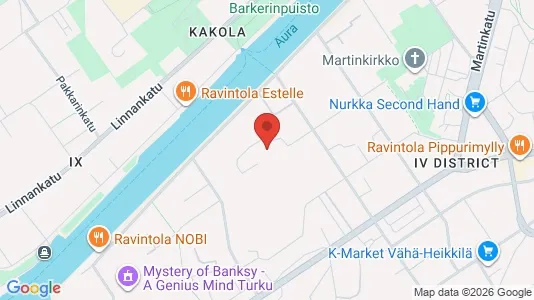 Apartments for rent i Turku - kort over placeringen