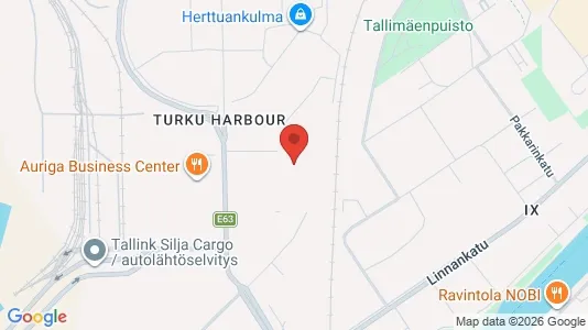 Apartments for rent i Turku - kort over placeringen