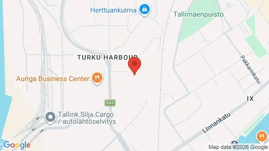 Apartments for rent i Turku - kort over placeringen