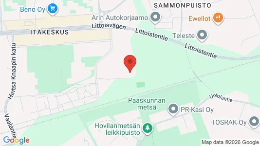 Apartments for rent i Turku - kort over placeringen