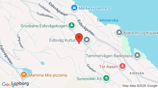 Rooms for rent i Bergen Åsane - kort over placeringen