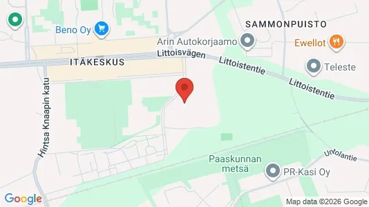 Apartments for rent i Turku - kort over placeringen