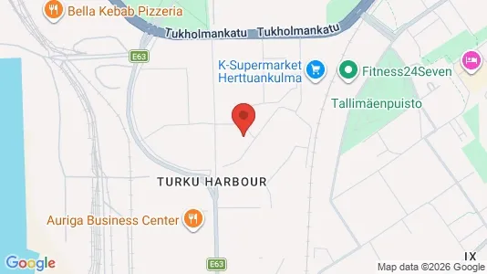 Apartments for rent i Turku - kort over placeringen