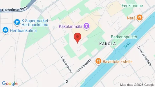 Apartments for rent i Turku - kort over placeringen