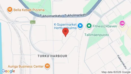 Apartments for rent i Turku - kort over placeringen