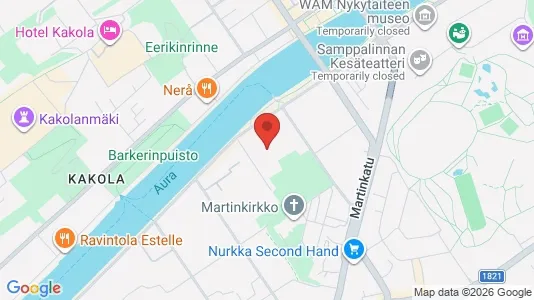 Apartments for rent i Turku - kort over placeringen