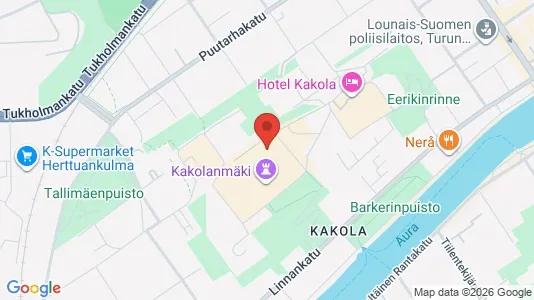 Apartments for rent i Turku - kort over placeringen