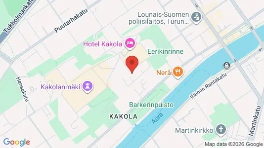 Apartments for rent i Turku - kort over placeringen