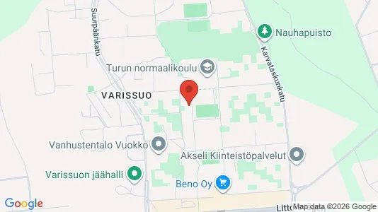 Apartments for rent i Turku - kort over placeringen