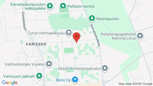 Apartments for rent i Turku - kort over placeringen