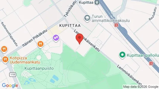 Apartments for rent i Turku - kort over placeringen