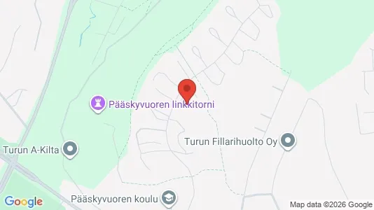 Apartments for rent i Turku - kort over placeringen