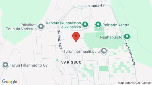 Apartments for rent i Turku - kort over placeringen