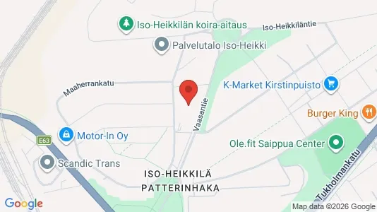 Apartments for rent i Turku - kort over placeringen