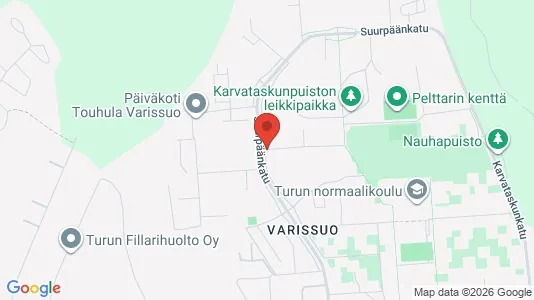 Apartments for rent i Turku - kort over placeringen