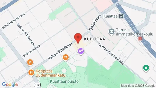 Apartments for rent i Turku - kort over placeringen