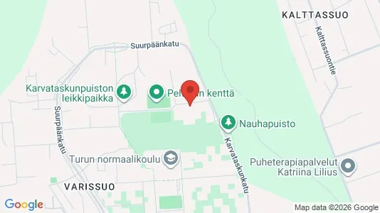 Apartments for rent i Turku - kort over placeringen