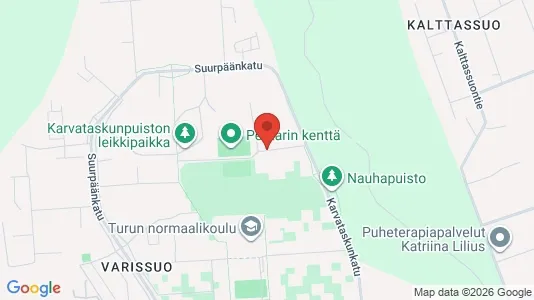 Apartments for rent i Turku - kort over placeringen