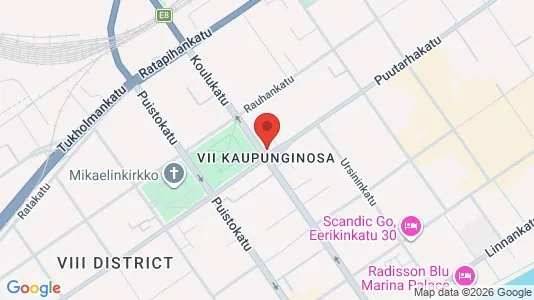Apartments for rent i Turku - kort over placeringen