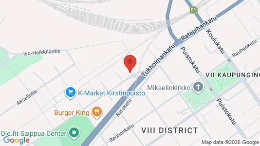 Apartments for rent i Turku - kort over placeringen