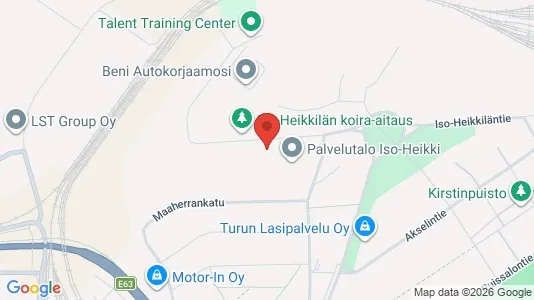 Apartments for rent i Turku - kort over placeringen