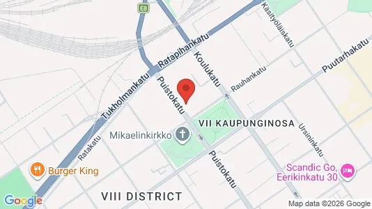 Apartments for rent i Turku - kort over placeringen