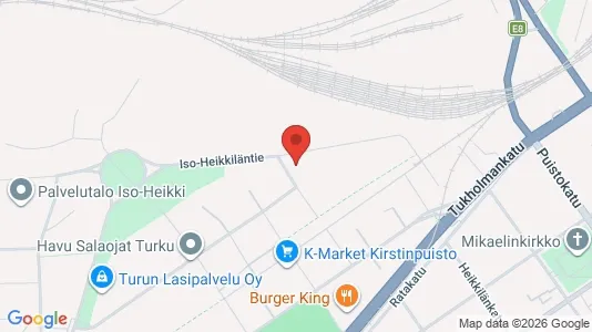 Apartments for rent i Turku - kort over placeringen
