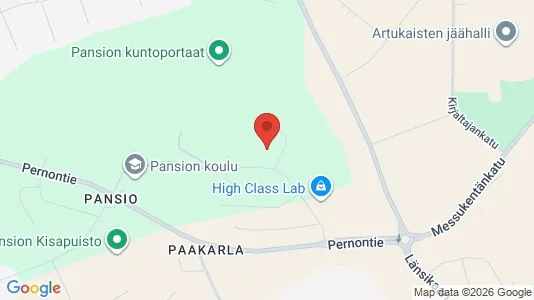 Apartments for rent i Turku - kort over placeringen